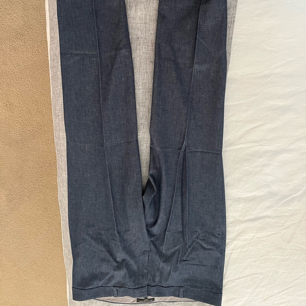 Banana Republic Sloane Stretch Slim Ankle Pant - chambray